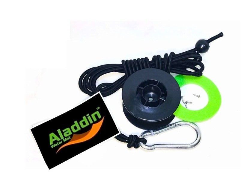 Tether 12Ft Long with Carabiner for Floating Water Mats