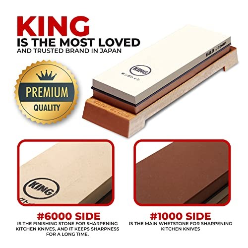 Whetstone Starter Set Include 1000/6000 Grit Combination Whetstone made in