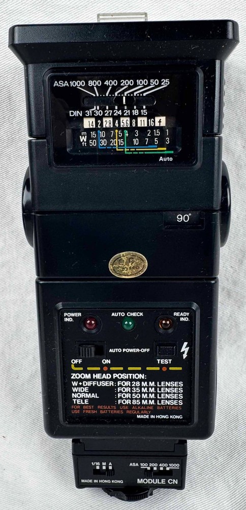 STAR-D SDG-480 camera flash with case. Tested and works.