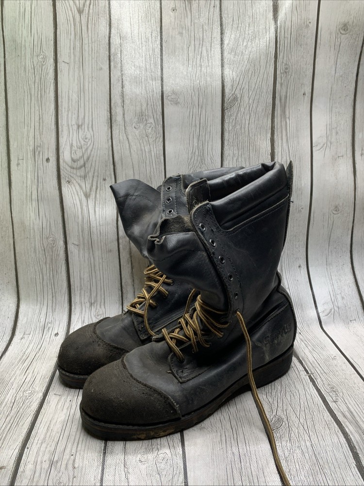 Servus Working Boots SZ 9 Used Black