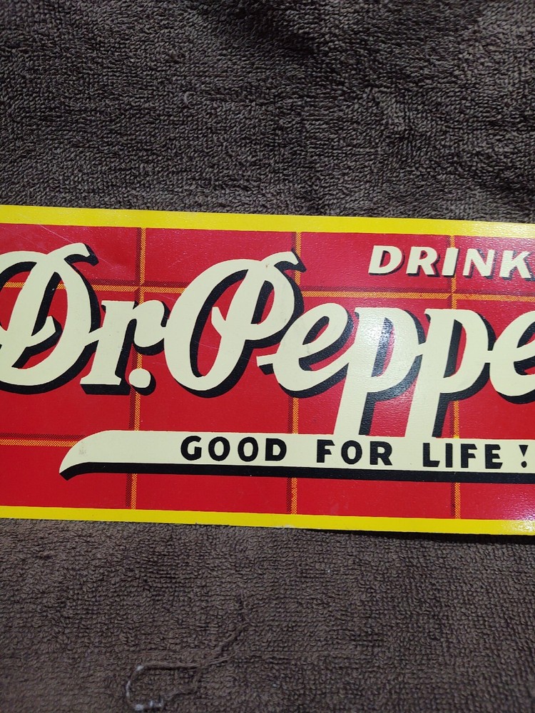 VINTAGE DR PEPPER SIGN