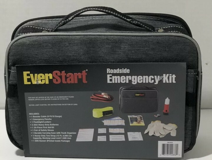 EverStart Multi Functional Emergency Kit*EVERY CAR SHOULD HAVE THIS*GREAT X-MAS*