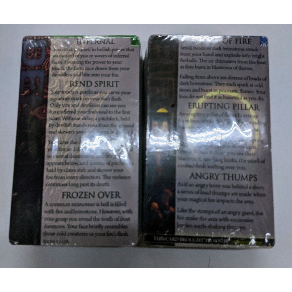 Magic Description Cards for Gaming System Neutral