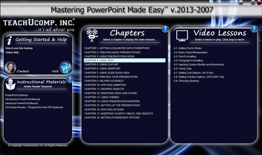 Learn Microsoft POWERPOINT 2013/2010 Training Tutorial DVD-ROM Course 6 Hours