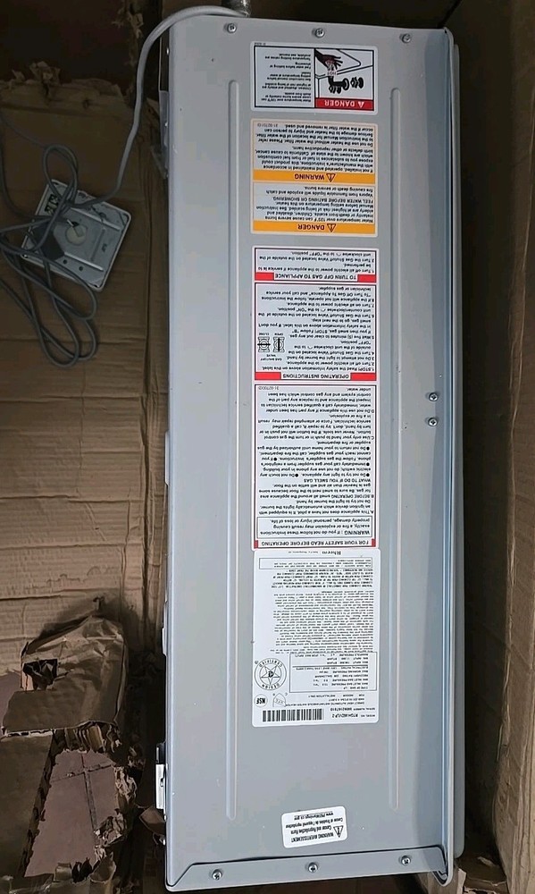 READ* Rheem PRESTIGE series Model: RTGH-95DVLP-2