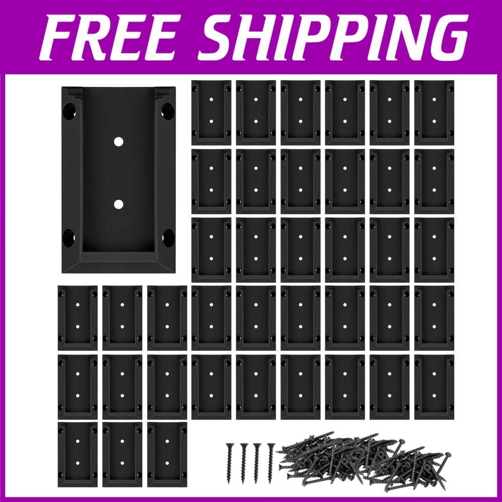 Sturdy Deck Railing Brackets & Screws - 40pcs Bundle