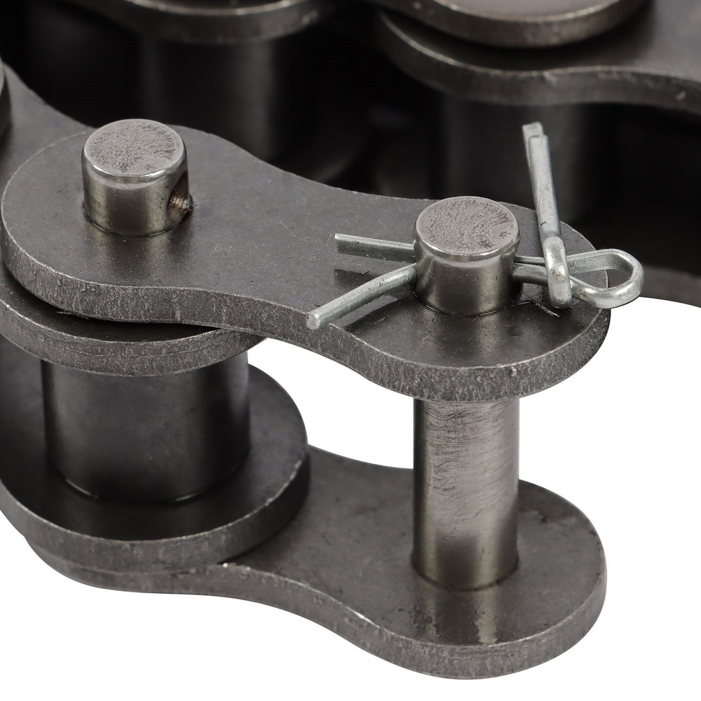 Heavy Duty #100 Roller Chain × 10 ft + 1 Connecting Links