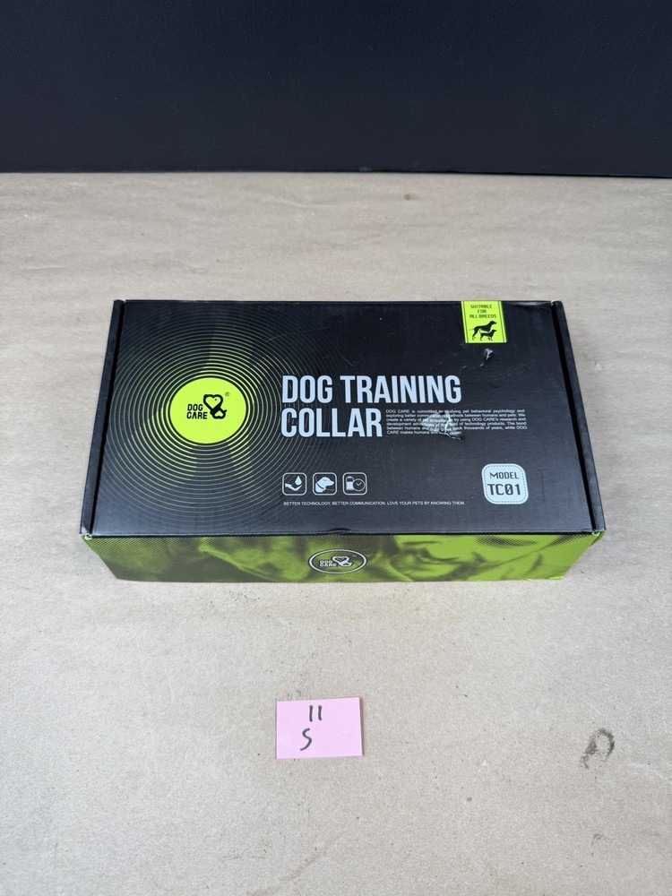 Dog Training Collar, Model TC01, Preowned, Ships Fast!