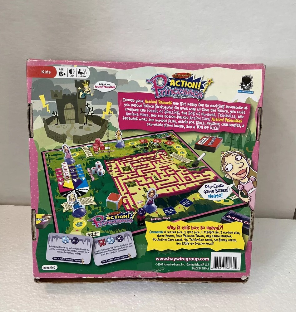 Dicecapades Princesses Game