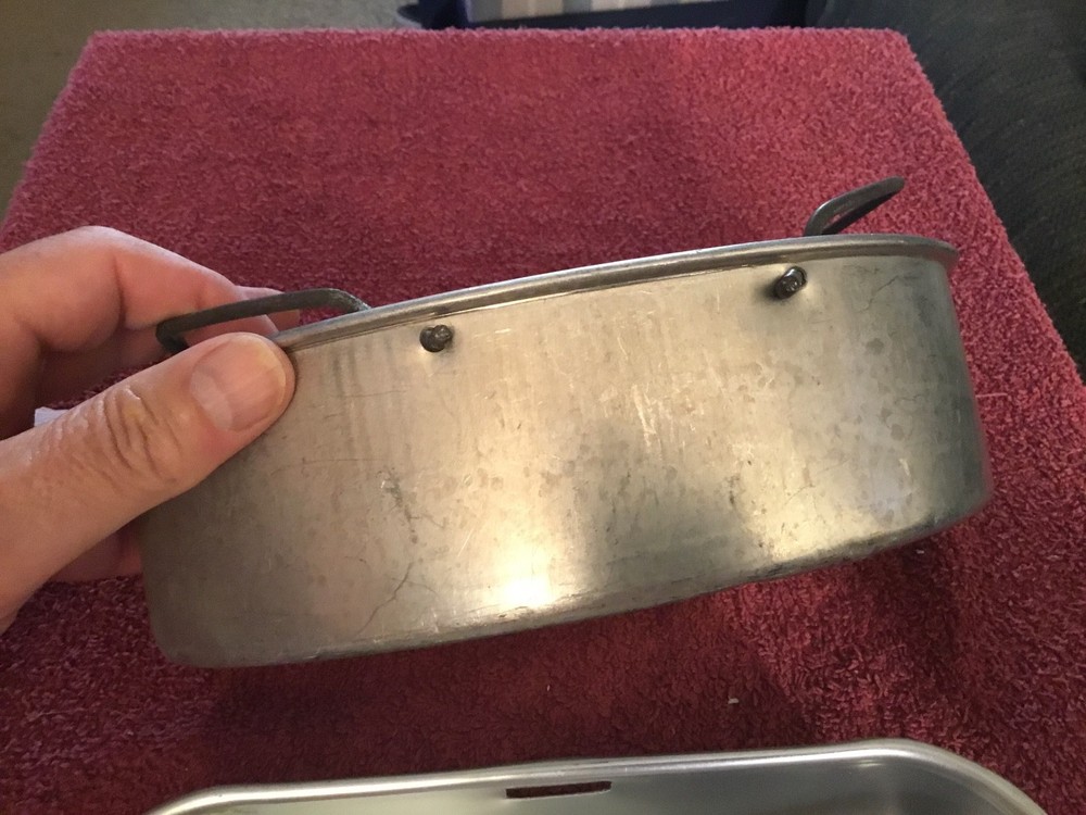 Pair of Aluminium Pans