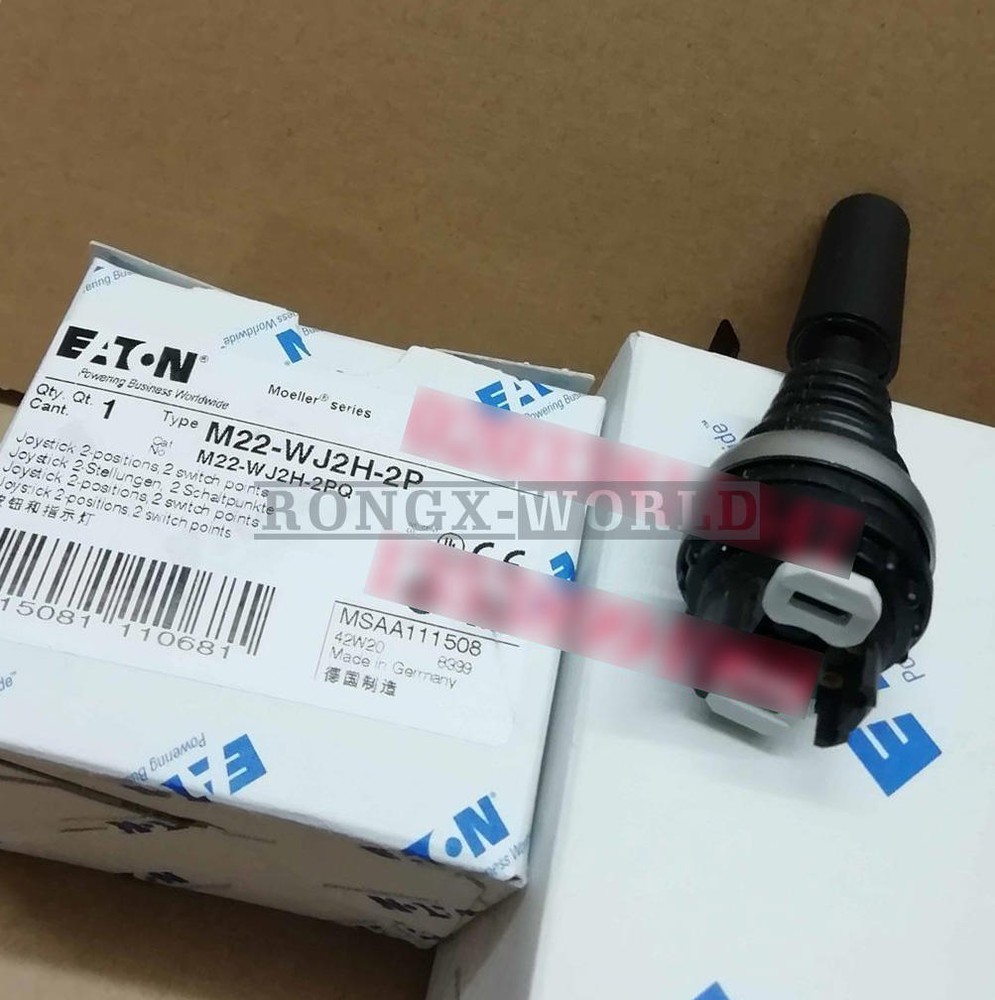 ONE EATON M22-WJ2H-2P Pushbutton Joystick Operator New