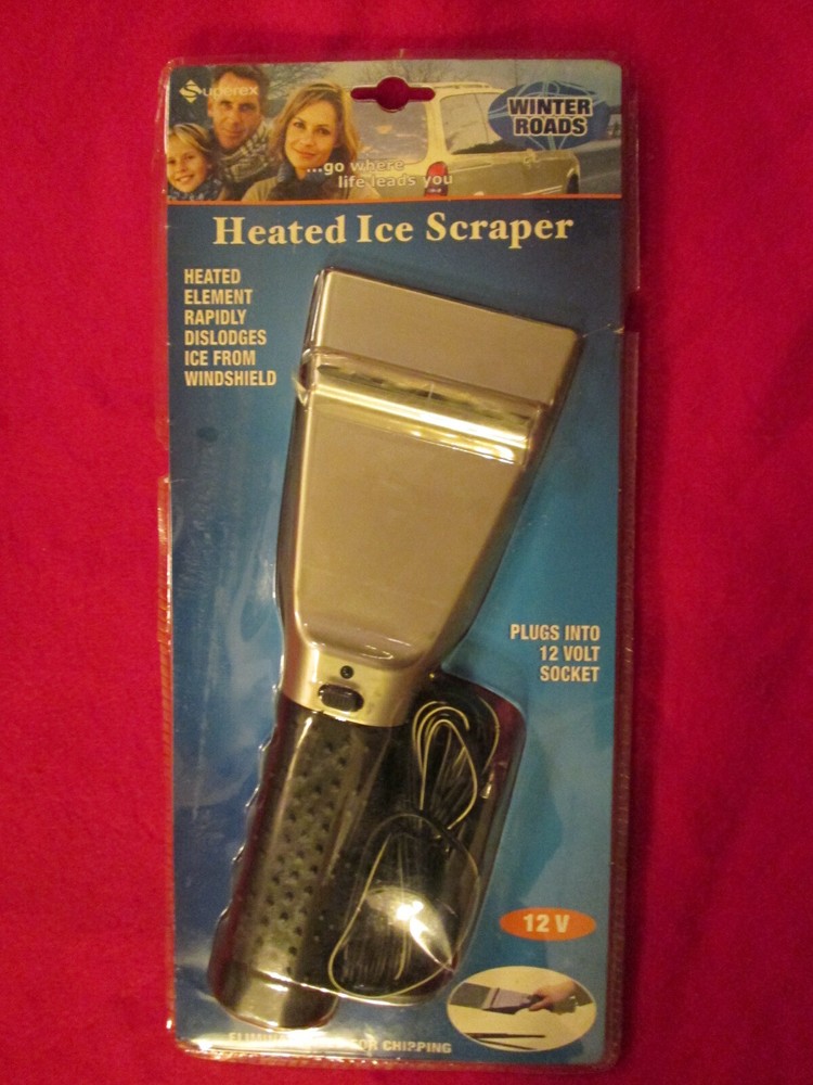 ICE SCRAPER HEATED SUPEREX 12 VOLT CODE NO. 21-177UC