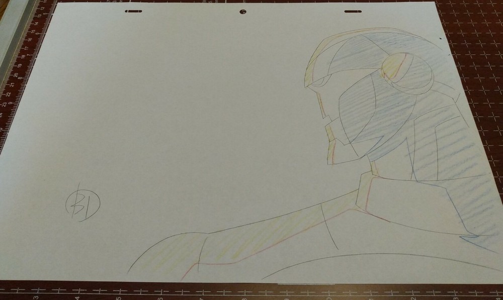 Marvel animation cels Production Art Comics ULTIMATE AVENGERS