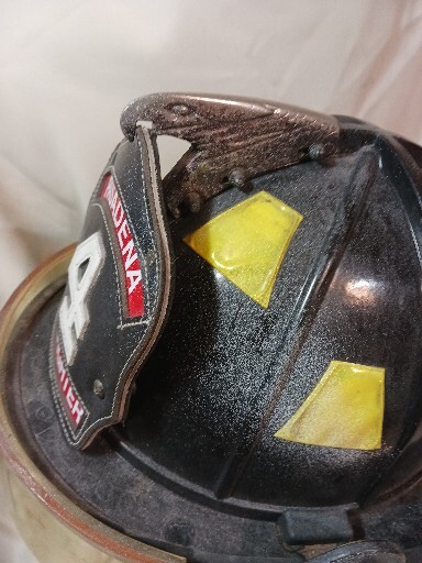 Fireman’s Helmet With Shield Neck Protector