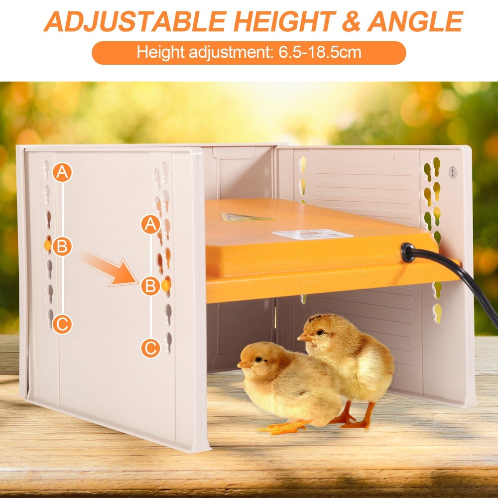 Chick Brooder Heater Plate Chicken Coop Brooder Heater Plate Adjustable Temp