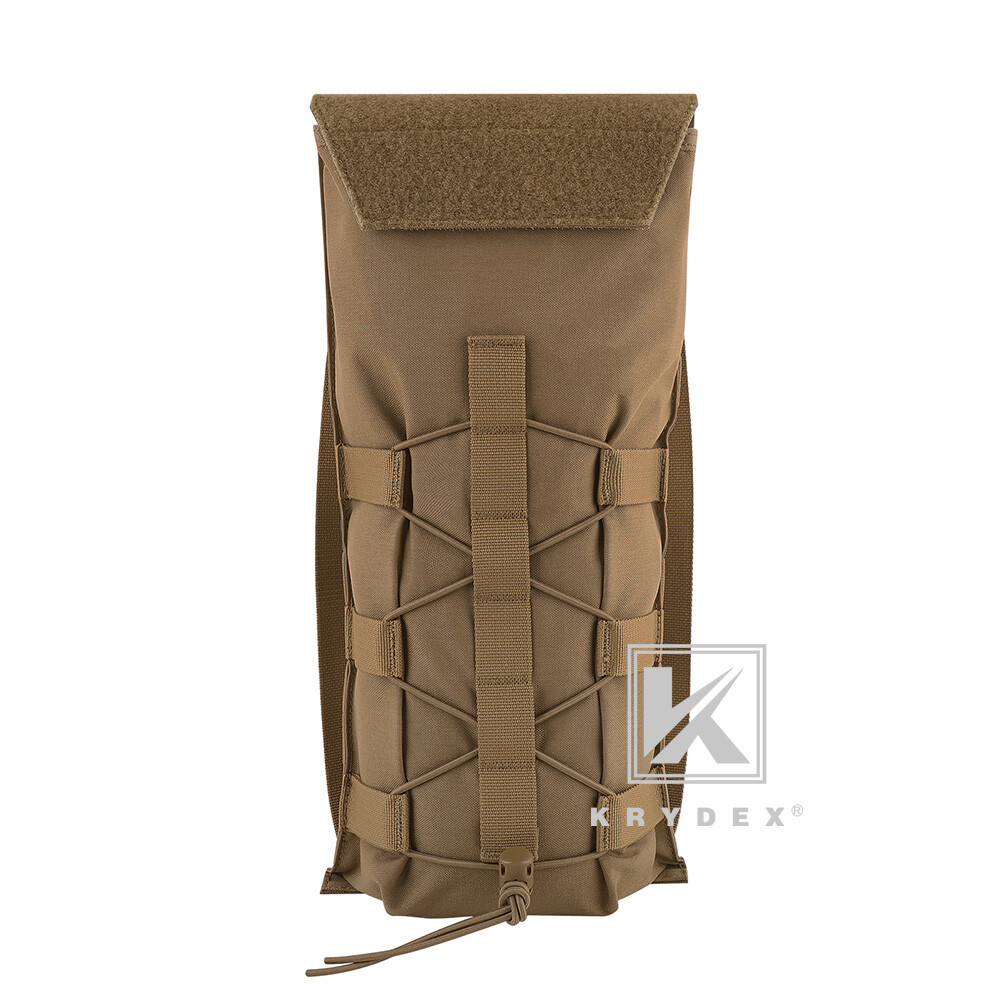 KRYDEX Tactical Hydration Carrier Pack MOLLE BackPack Modular 3L Water Bladder