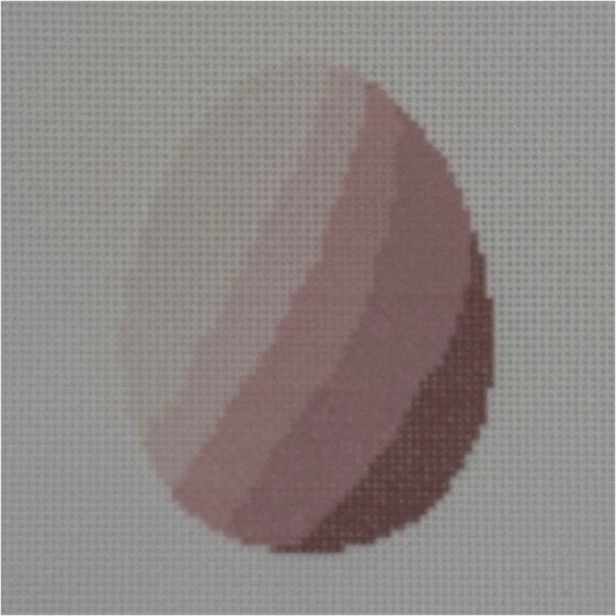 Pink Easter Egg Needlepoint Canvas