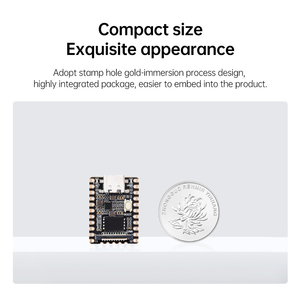 Type-C LuckFox Pico Mini Linux RV1103 Chip AI Development Board + 128MB Flash