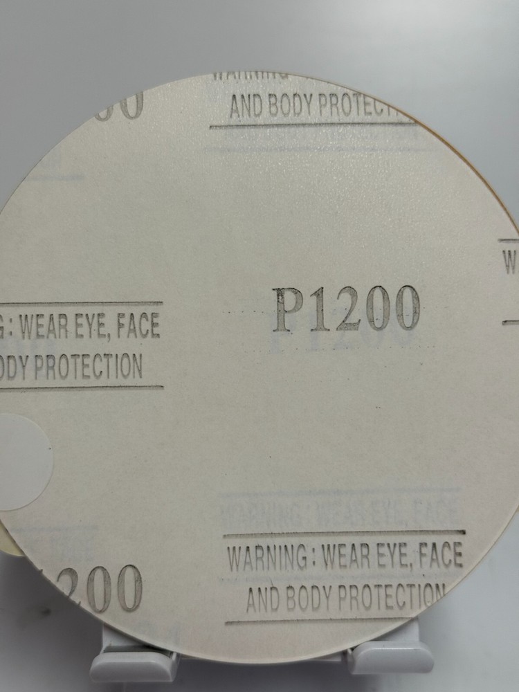 PERFORMANCE PLUS PSA TABBED 5" DISC, 1200 GRIT, 100 DISC PER BOX, NEW
