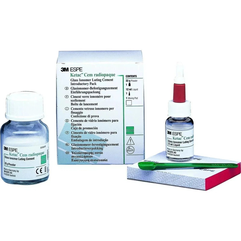 Ketac Cem Radiopaque Introductory Kit (37220) EXP 28