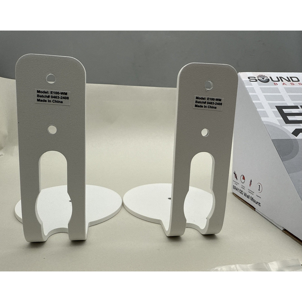 ERA100 Fixed Position Wall Mount Bracket 2pcs, missing 1-set of hardware *READ..