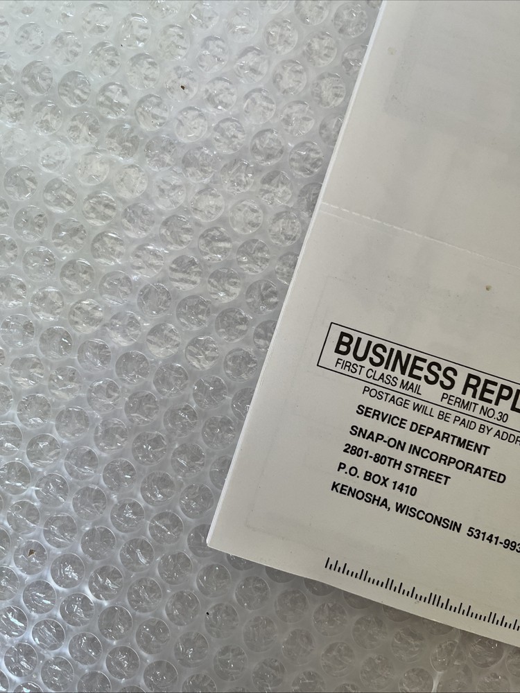 Snap On CDR4850 Cordless Drill MANUAL ONLY