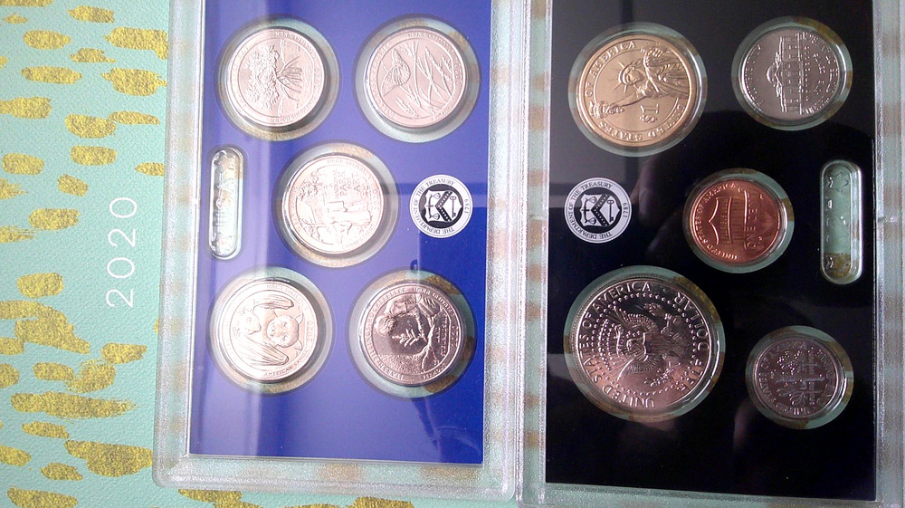 2020  Uncirculated Set, P or D Mints (10 Coins)