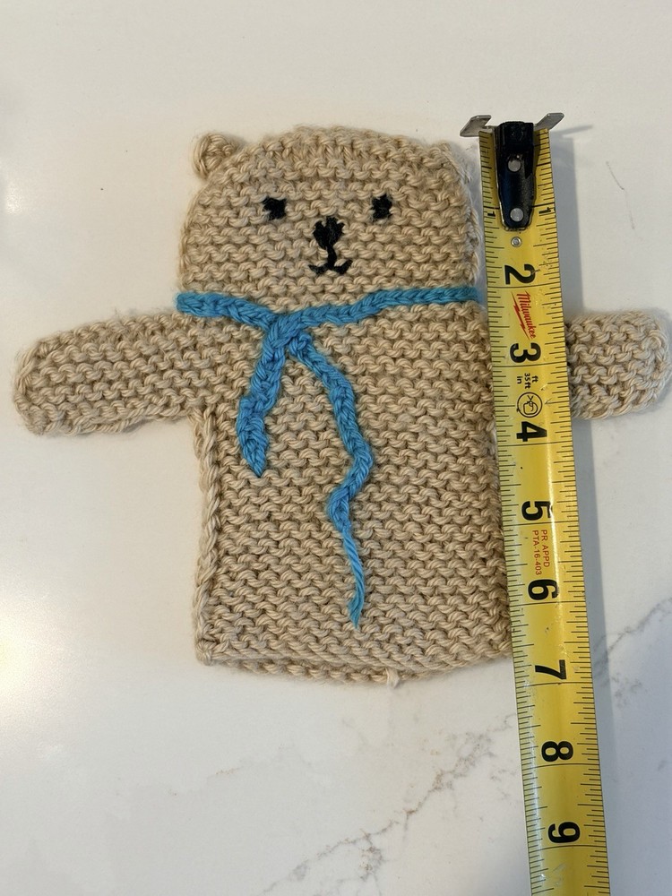 Crochet Bear Puppet