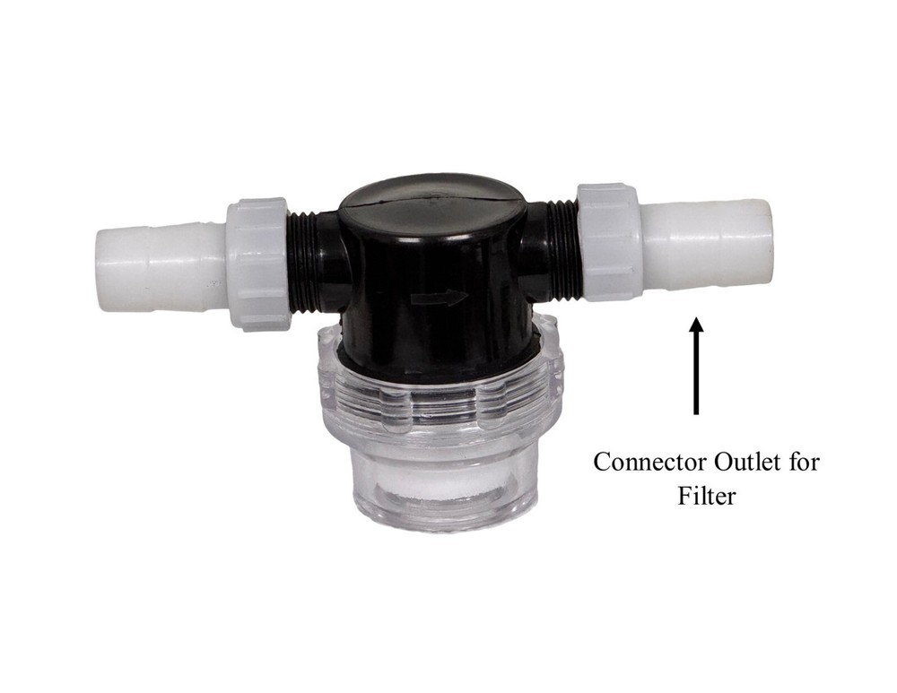 Mitty Dairy Inline filter for cow or goat milking machine with Spare Filter