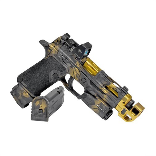Killer Innovations Velocity Comp/Compensator/Muzzle Brake for P320 - Black