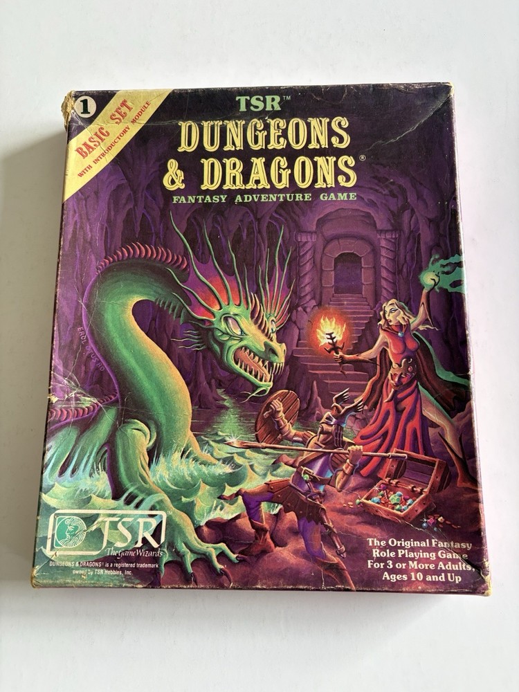 Dungeons and Dragons  Basic Set  TSR 1981