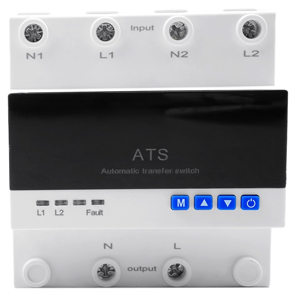 Automatic Transfer Switch 63A 110V Transfer Switch with 5-Digit LED Display