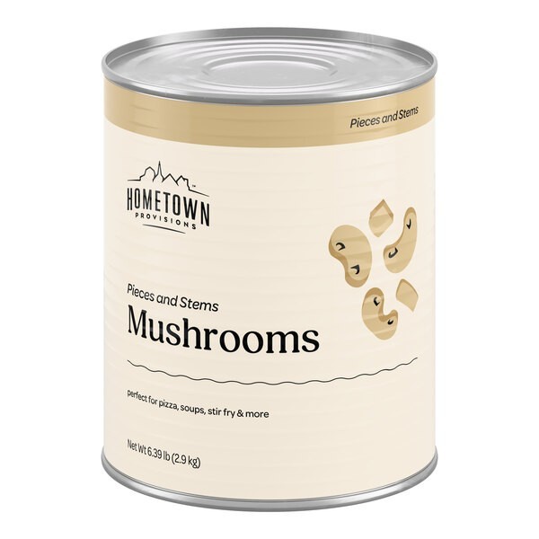 Mushroom Pieces & Stems - #10 Can - 6/Case