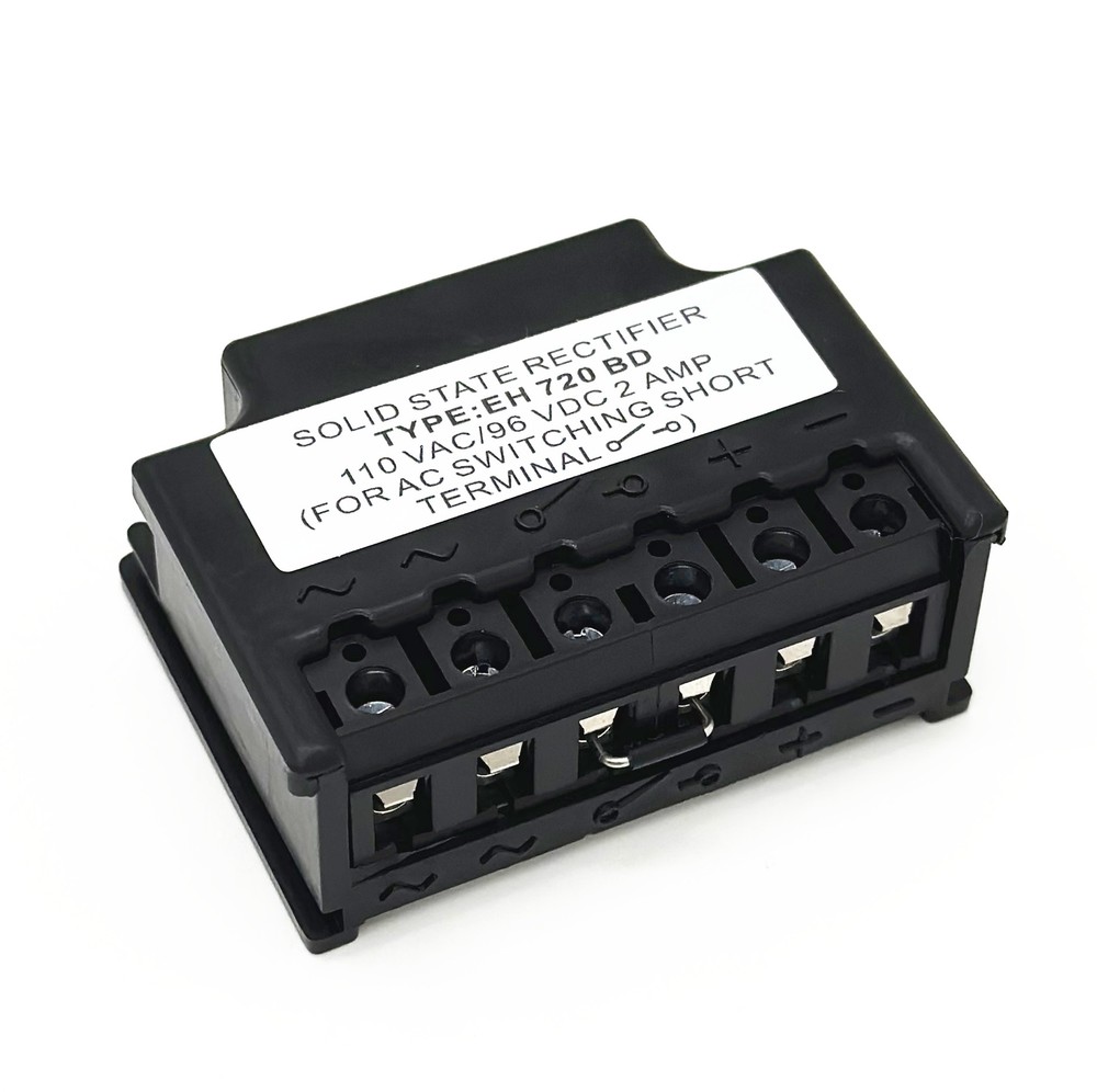 SOLID STATE RECTIFIER EH 720 BD 110 VAC/96 VDC 2 AMP brake rectifier
