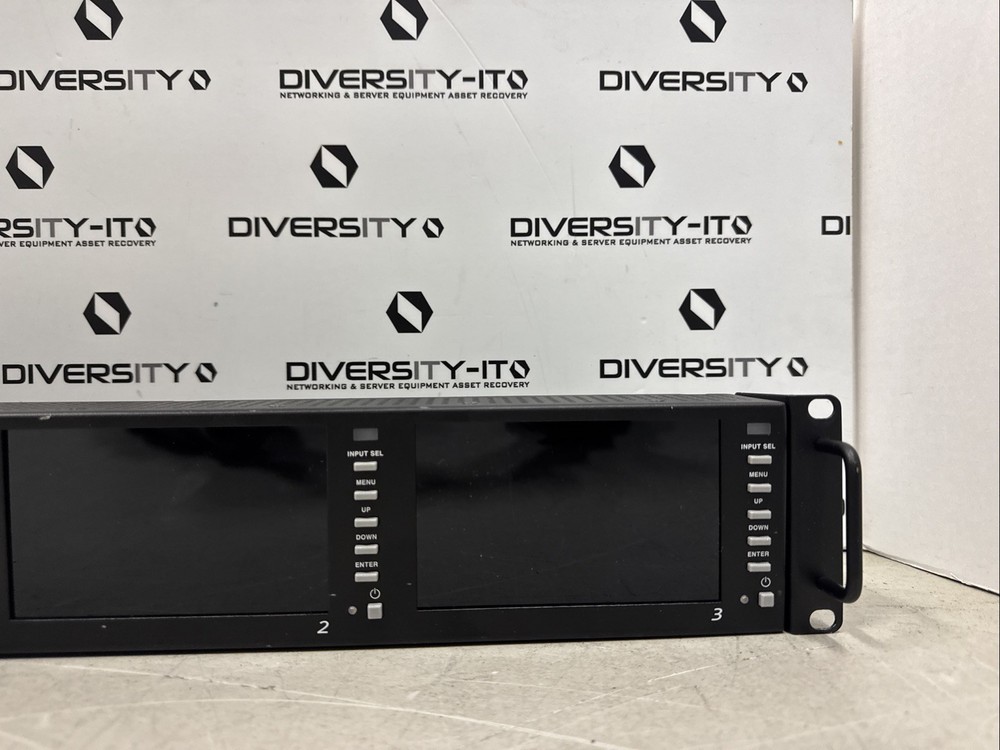 TVlogic PRM-503A 5" 800x480 Multi-Format Triple LCD Rack Mount