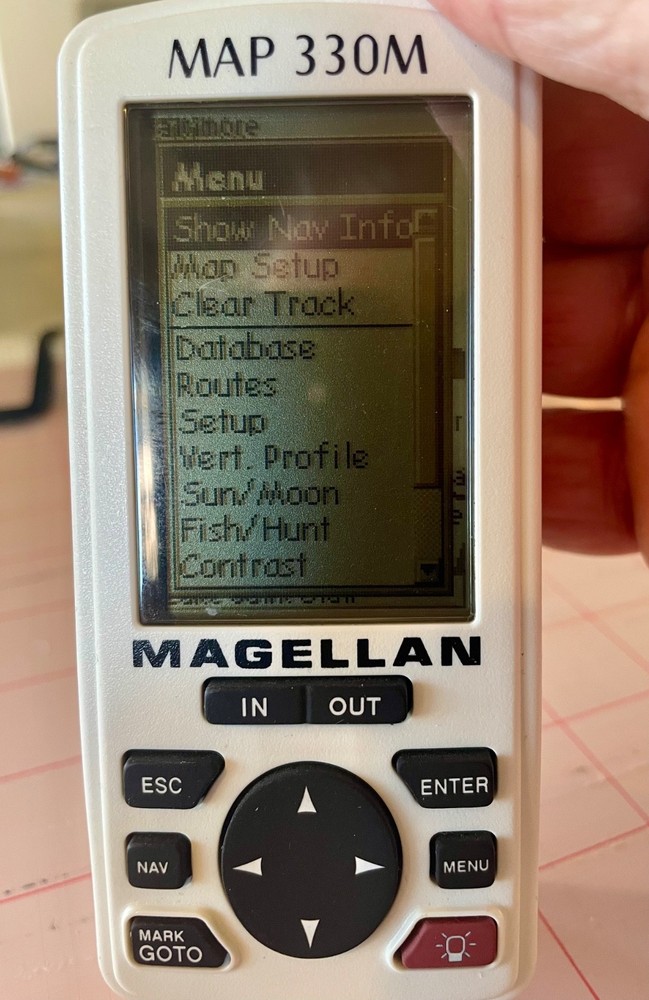 magellan map 330 gps