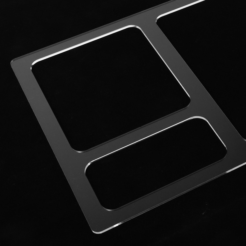 Acrylic Router Template Rectangle Templates for Woodworking Clear
