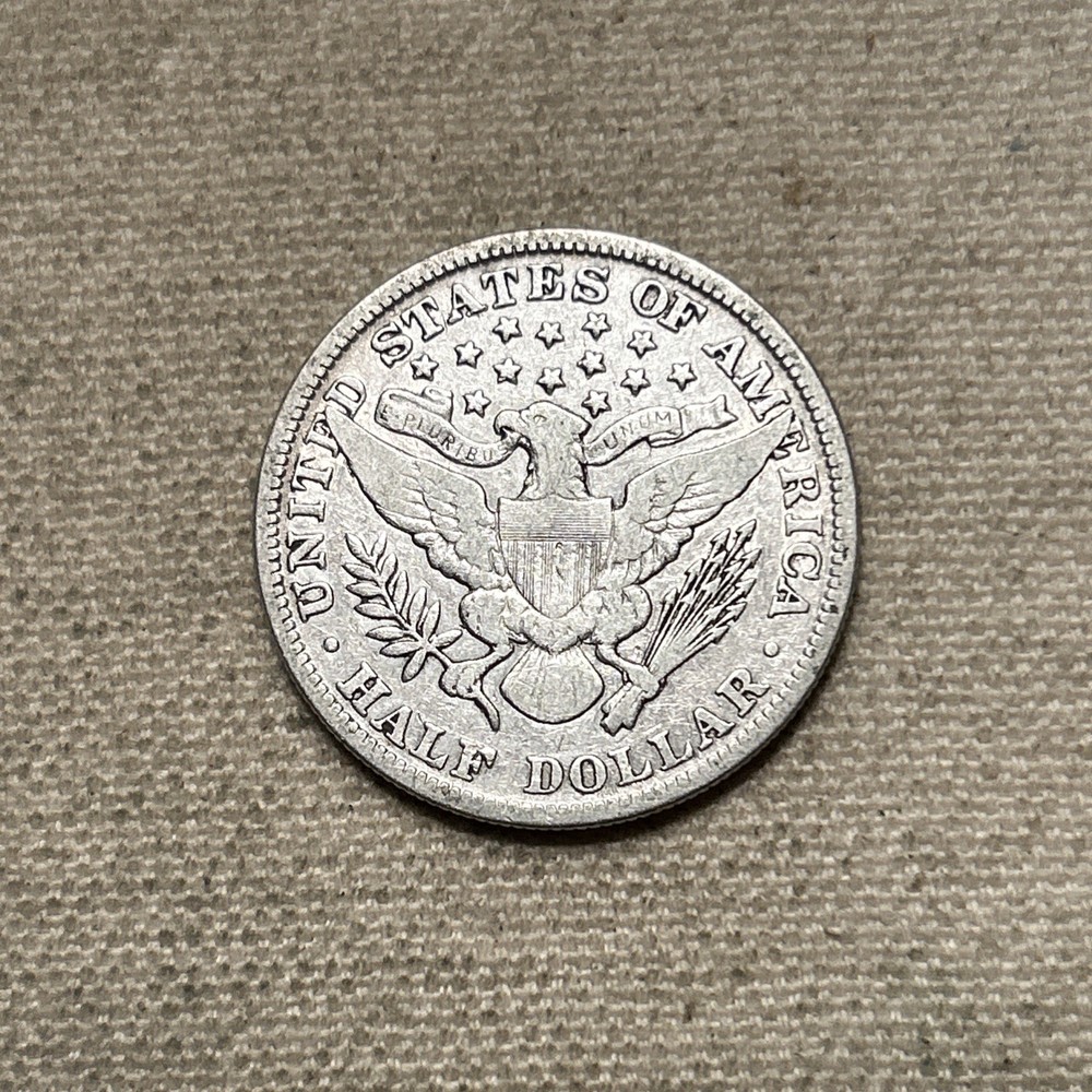 1899 Barber Silver Half Dollar VF ZM