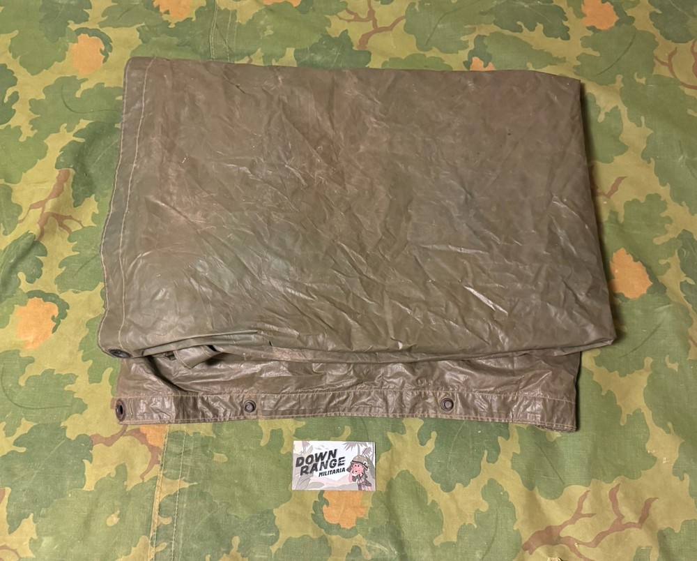Vietnam War U.S. Rubberized Poncho 1959 Dated