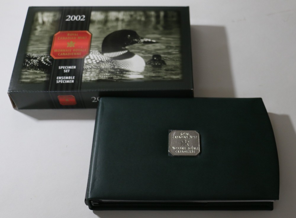 2002 Canada Specimen Coin Set