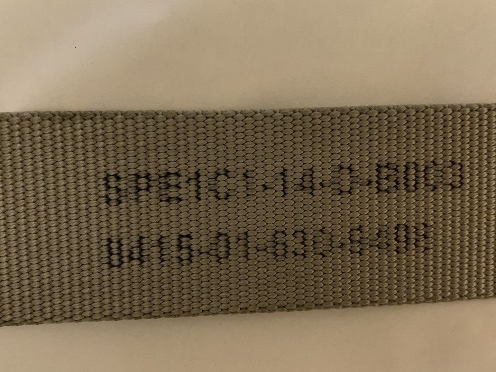 Nylon BDU Belt Genuine Surplus Khaki