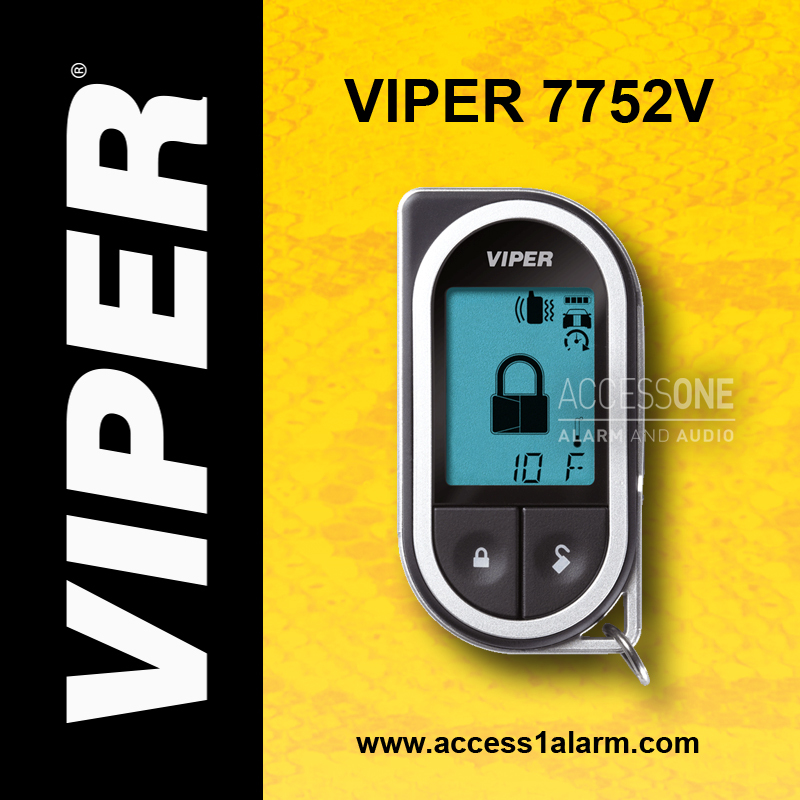 Viper 7752V 2-Way LCD Replacement Remote Control Transmitter For Viper 4704V