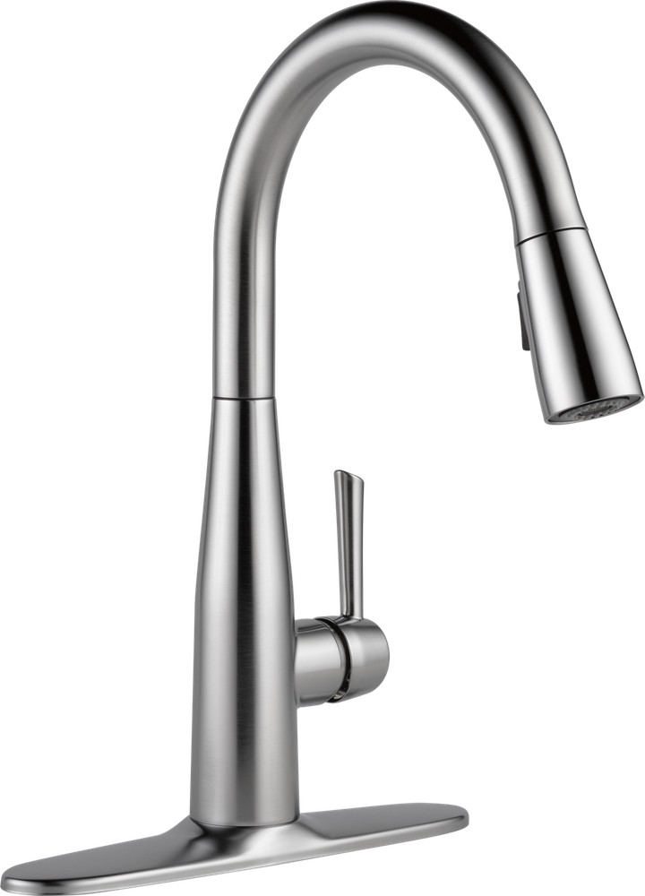 Delta Essa Pull-Down Kitchen Faucet Arctic Stainless-Certified Refurbished