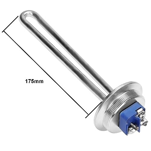 2 Inch (OD64mm) Tri-clamp Heating Element Immersion Water Heater 120V 1650W