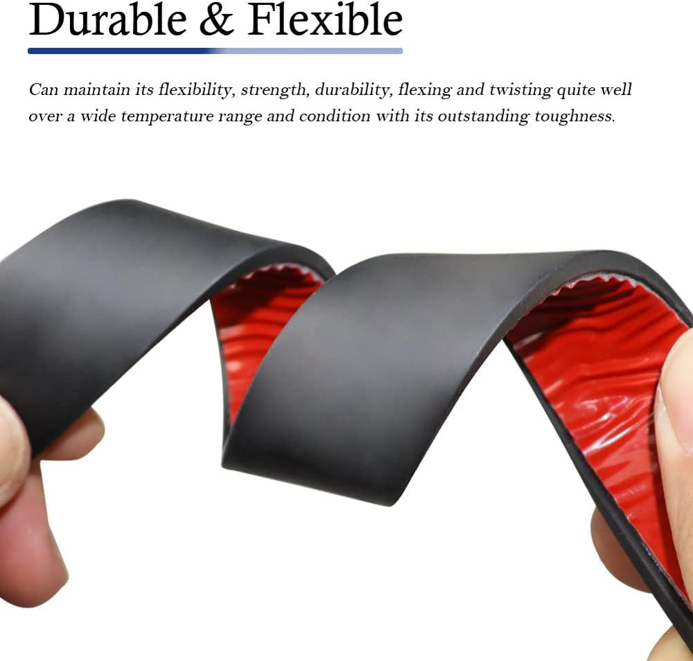 Neoprene Rubber Strips Self Adhesive Solid Rubber Sheets, Rolls & Strips for ...