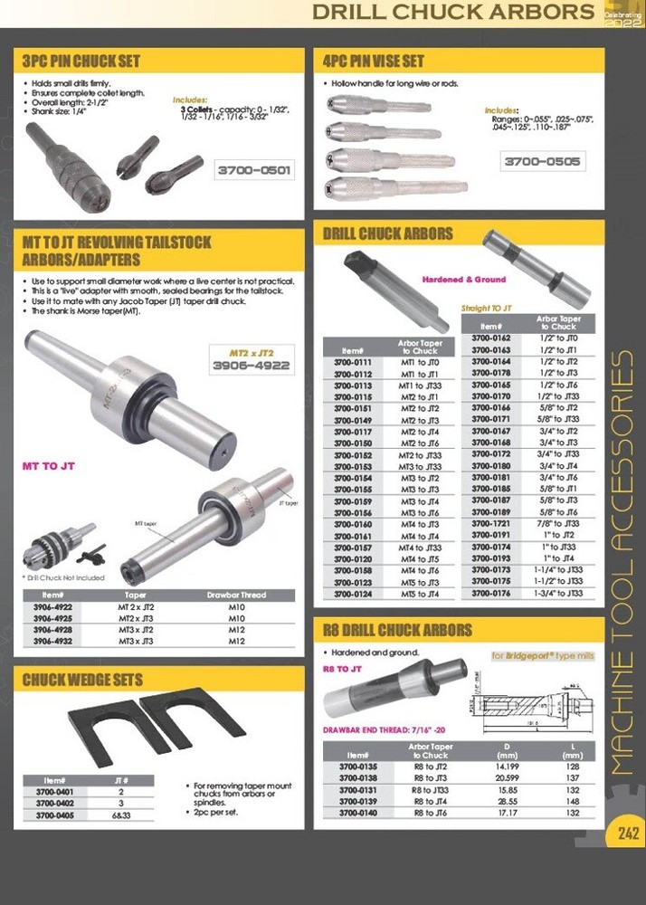 MT2 DRIFT/CENTER KEY (3900-0262)