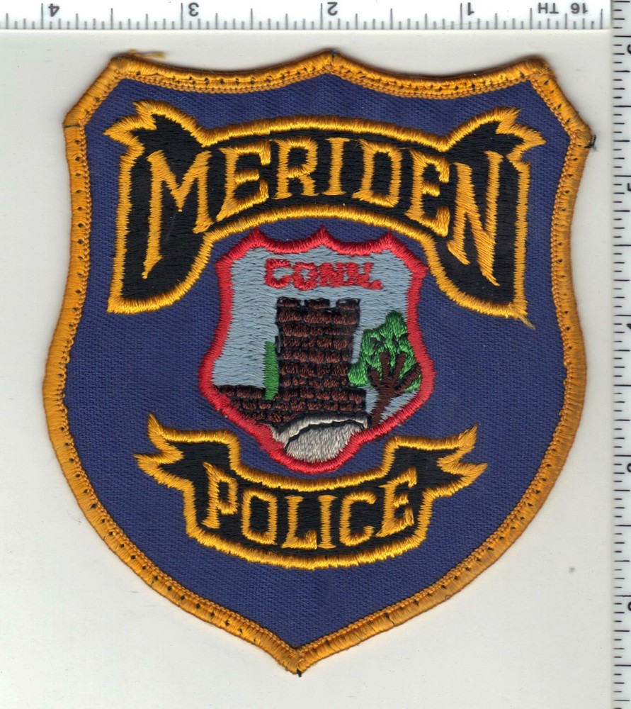 Meriden Police (Connecticut) 2nd Issue Uniform Take-Off Shoulder Patch