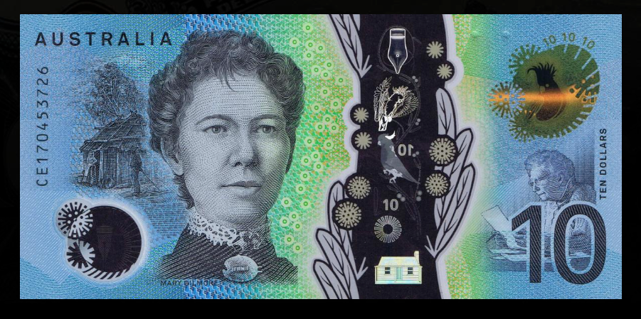 Australia 2017 P-63 10 Dollar Polymer UNC