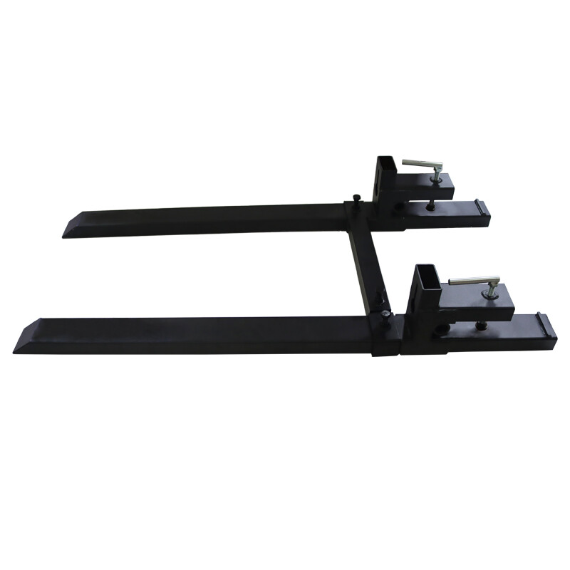 4000lbs Capacity Pallet Forks Lightweight Tractor Loader Forks & Stabilizer Bar