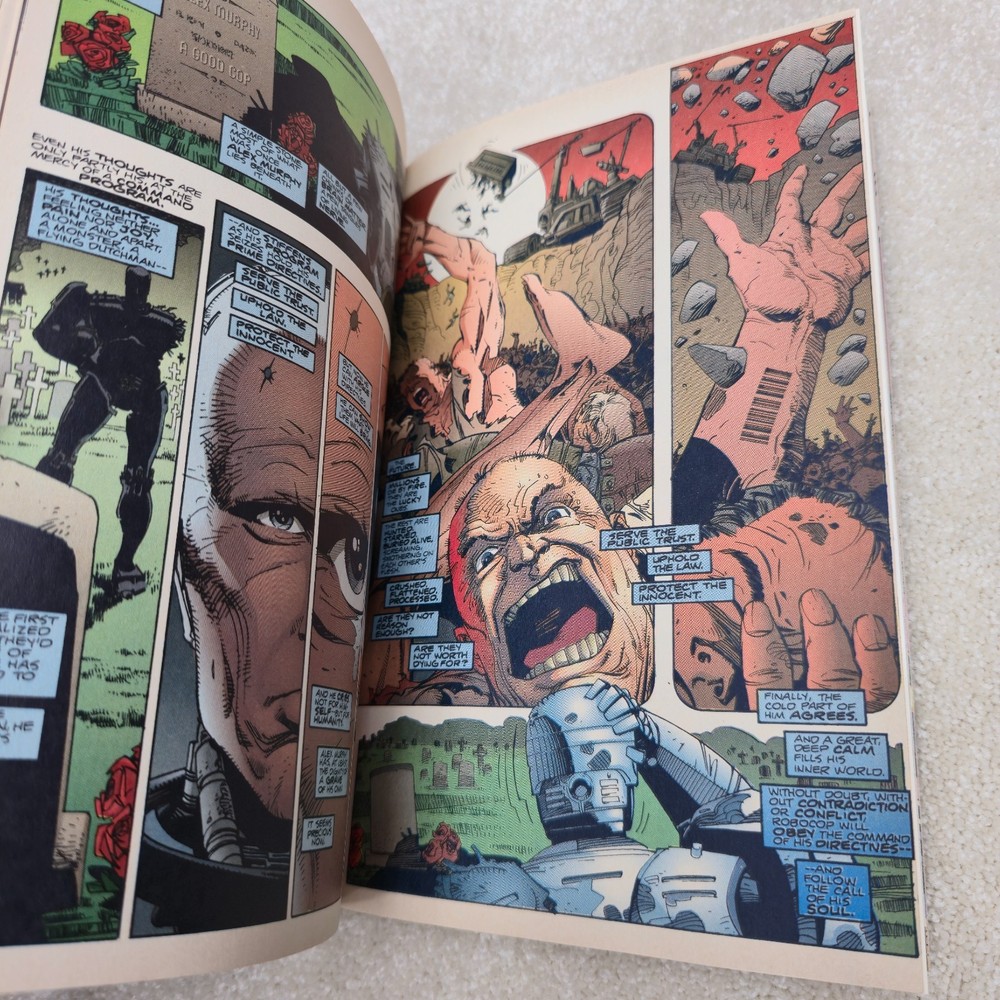 Robocop vs Terminator Comic Star System Exclusive 1992 With Inserts